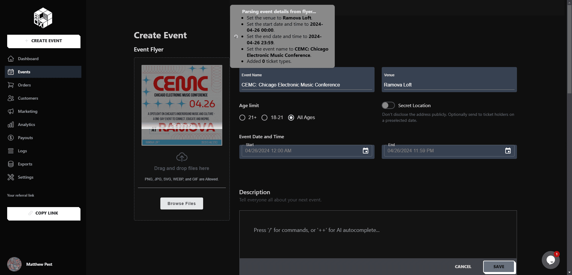 product screenshot